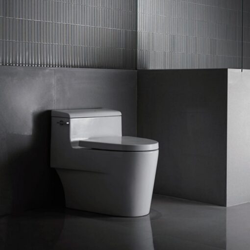 Bathroom Sanitary Ware  Ceramic Big Toilet Pit Spacing Integrated Flush Toilet