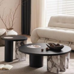 Coffee Table, Italian Designer's Creative High-end Wooden Coffee Table