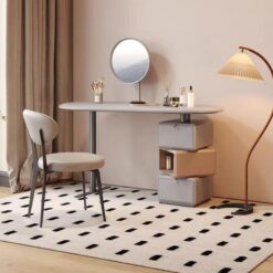 Cream-style design sense dressing table chair indoor living room bedroom chest of drawers furniture