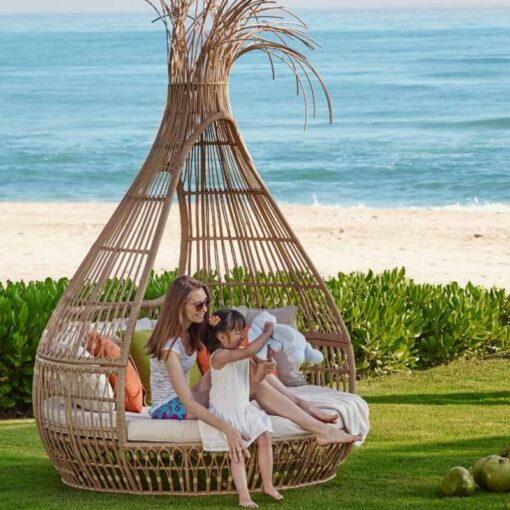 Leisure beach waterproof outdoor sofa, sunroom, hotel garden outdoor furniture factory direct sales