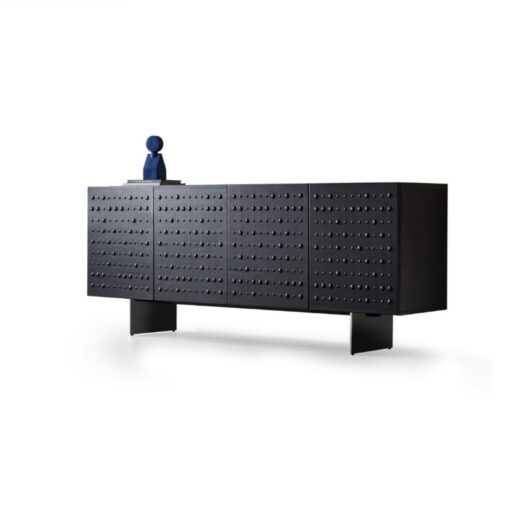 High-end custom factory for black design entrance cabinets  indoor living room  kitchen and bedroom furniture - Image 2