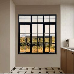 European-style high-end custom stainless steel sliding window production factory direct sales price