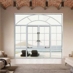 Factory direct sales price of European-style high-end custom white stainless steel sliding Windows