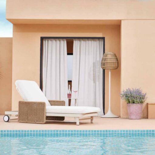 Outdoor private villa garden woven single-person leisure sofa outdoor furniture discounted price