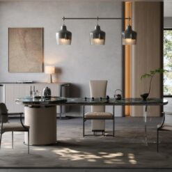 High-end natural stone living room dining table bedroom study coffee table chair furniture