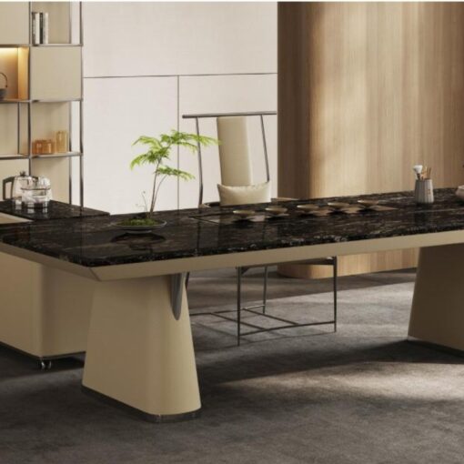 Black rose natural stone indoor living room dining table bedroom study coffee table furniture