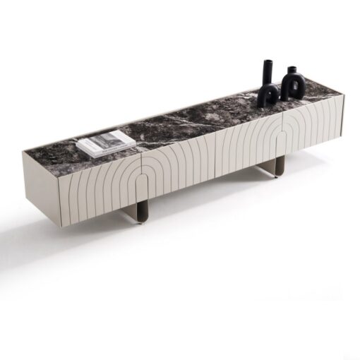 Marble TV Cabinet Indoor Living room Furniture Bedroom Luxury Custom Furniture