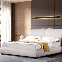 Modern Latest Design Up-holstered Fabric Bed King Bed Frame Double Soft Platform Bed Bedroom Furniture