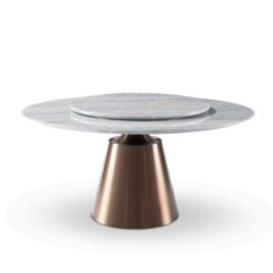 Modern Luxury Dining Room Furniture Set Sintered Stone Dining Table Black Gold 4-6 Seater Stainless Steel Kitchen Factory