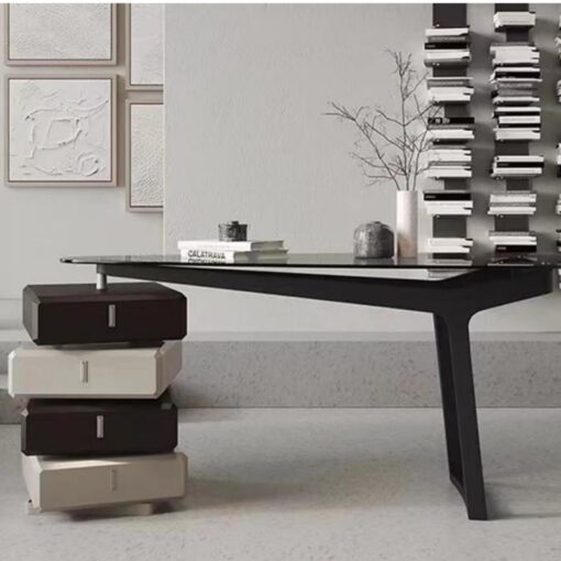 Modern design sense office desk, indoor living room, bedroom, study desk furniture