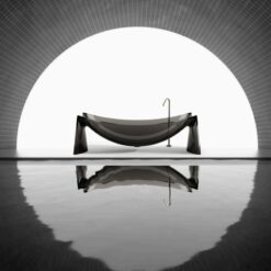 Factory wholesale price of high-end custom crystal resin independent bathtub and bathroom furniture