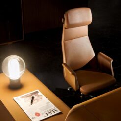 Executive Computer Leather Seat Boss Business Manager Modern High Back Ceo Swivel Office Chair Ergonomic Office Chairs