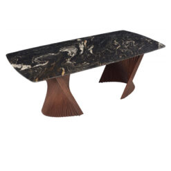 New Chinese-style natural marble living room, dining table, kitchen walnut wood furniture factory discount price