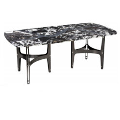 Factory direct sales of luxurious pink natural marble living room dining table kitchen and bedroom furniture