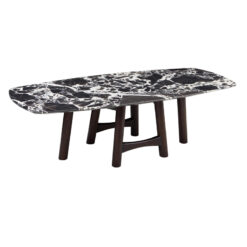 Bulgari natural marble dining table indoor living room and kitchen furniture factory direct sales